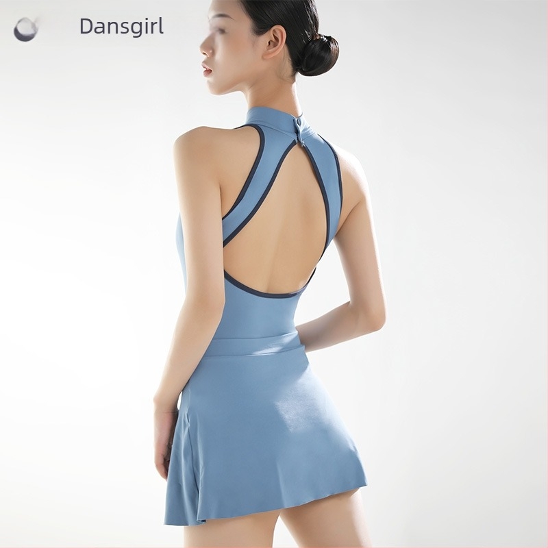 Felnőtt nőknek szóló balett tánc jumpsuit – lélegző Lycra, 80% nylon, bélés Spandex