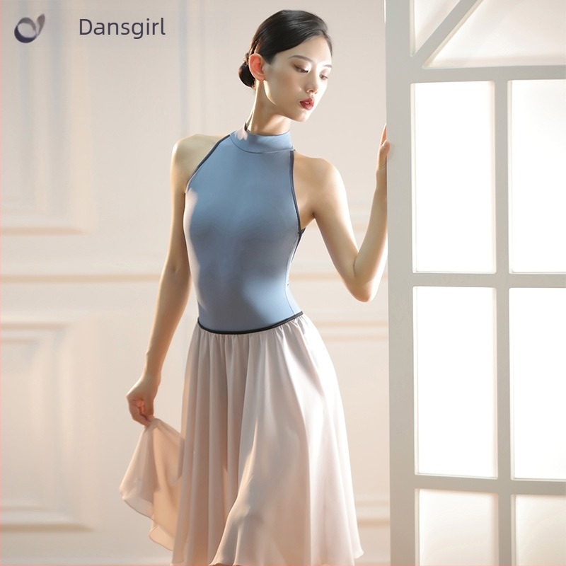 Felnőtt nőknek szóló balett tánc jumpsuit – lélegző Lycra, 80% nylon, bélés Spandex