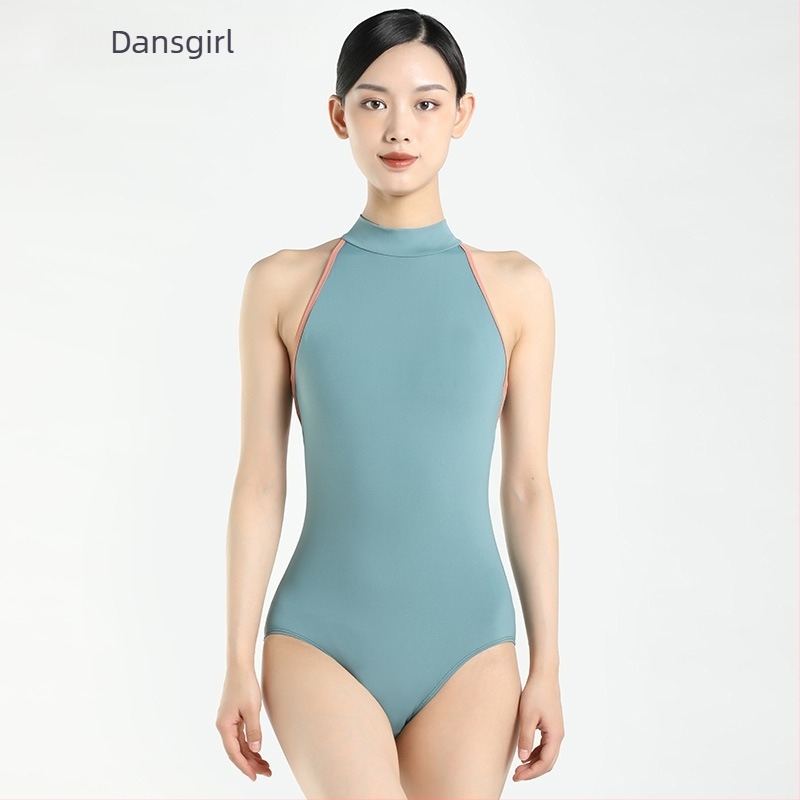 Felnőtt nőknek szóló balett tánc jumpsuit – lélegző Lycra, 80% nylon, bélés Spandex