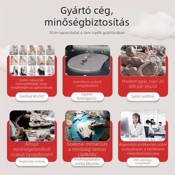 Fűzős balettcipő tornázáshoz, vászon felsőréteg, bőr talp, légáteresztő és könnyű, gyermekeknek