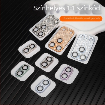 iPhone 17 hátlapi kamerája védő lencse fólia – edzett üveg, HD, ütésálló, porálló