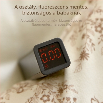 Újszülött téli takaró, 100% pamut quilt, töltet poliészter és pamut, 0.55-1.0 kg, levehető belső pamut réteg