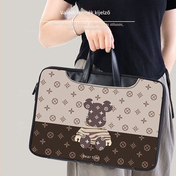 Kétoldalas Violent Bear minimalist laptop táska, 16 hüvelyk, utazáshoz, Apple MacBook 15