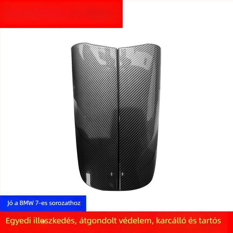 Kinracdine műanyag karfás fedél BMW-hez – kompatibil a 3., 5., 7-es sorozatokkal és az X1, X3, X5 modellekkel – dekoratív fedél központi tárolórekeszhez