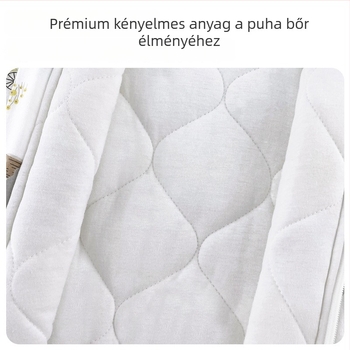 Uniszex 100% pamut tömött alvózsák lábakkal elválasztva gyerekeknek, téli–ősz, 3–8 évesek, otthoni viselet