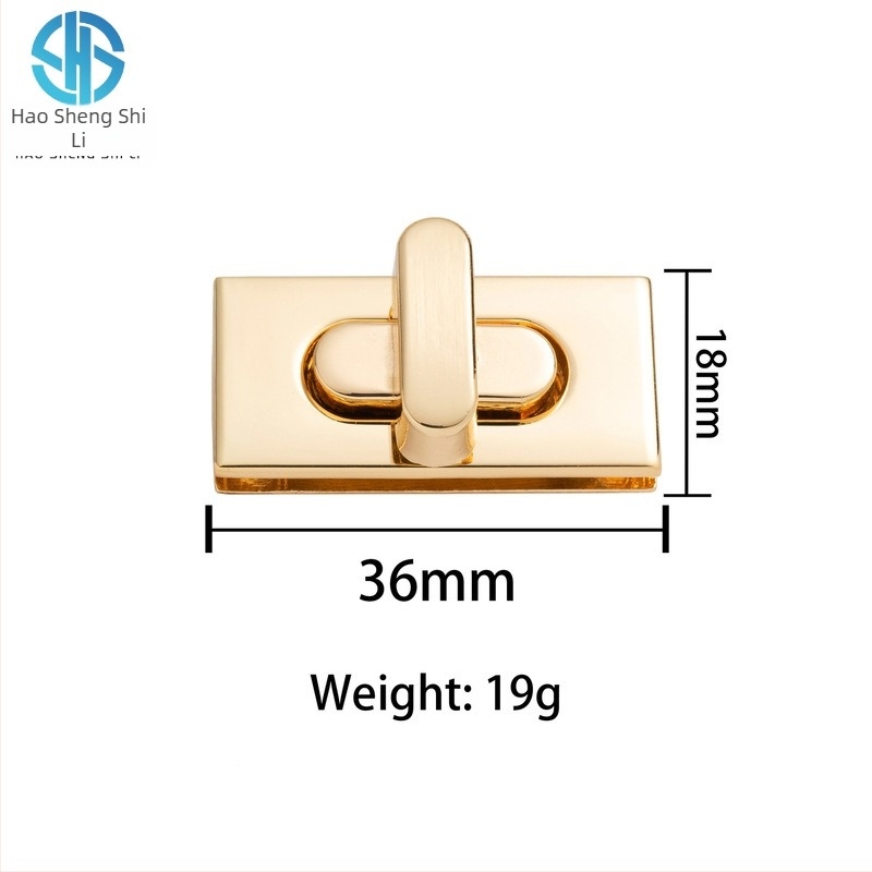 Twist Lock – táskákhoz való hardver, cink ötvözet, Tuoyou modell 786