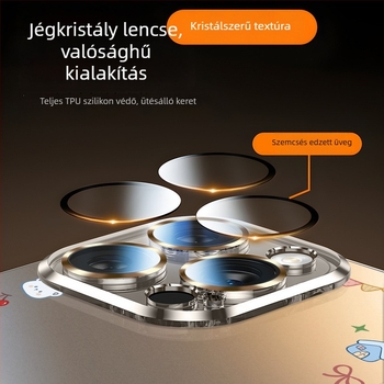 Orangeshine védőtok, mat felületű, szilikon-akril üveg anyagból, csúszásmentes és ütésálló