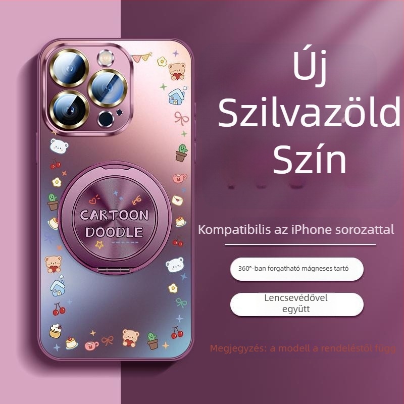 Orangeshine védőtok, mat felületű, szilikon-akril üveg anyagból, csúszásmentes és ütésálló