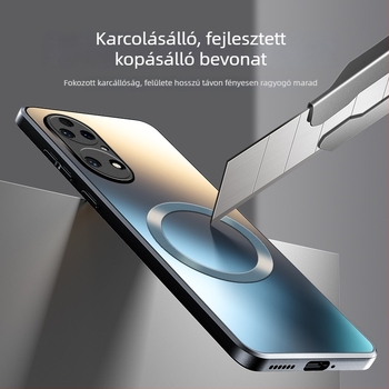 Huawei P50 telefonvédő – matt felületű PC anyag, MagSafe mágnes, ütésálló
