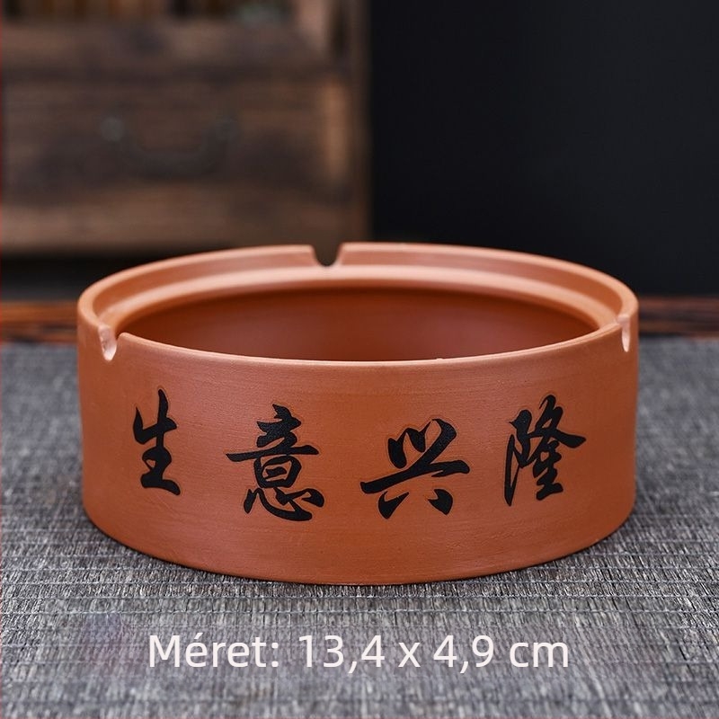 Kerámia hamutartó fedéllel, gravírozott, standard modell, Kuncheng