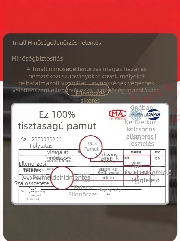 Gyerekeknek szóló pamut őszi melegítőnadrág fiúk számára, közepes–nagy méret, 100% pamut
