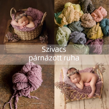 Li Jing Újszülött ölelőtakaró fotózáshoz — rekvizit, anyag: textil, 50 g