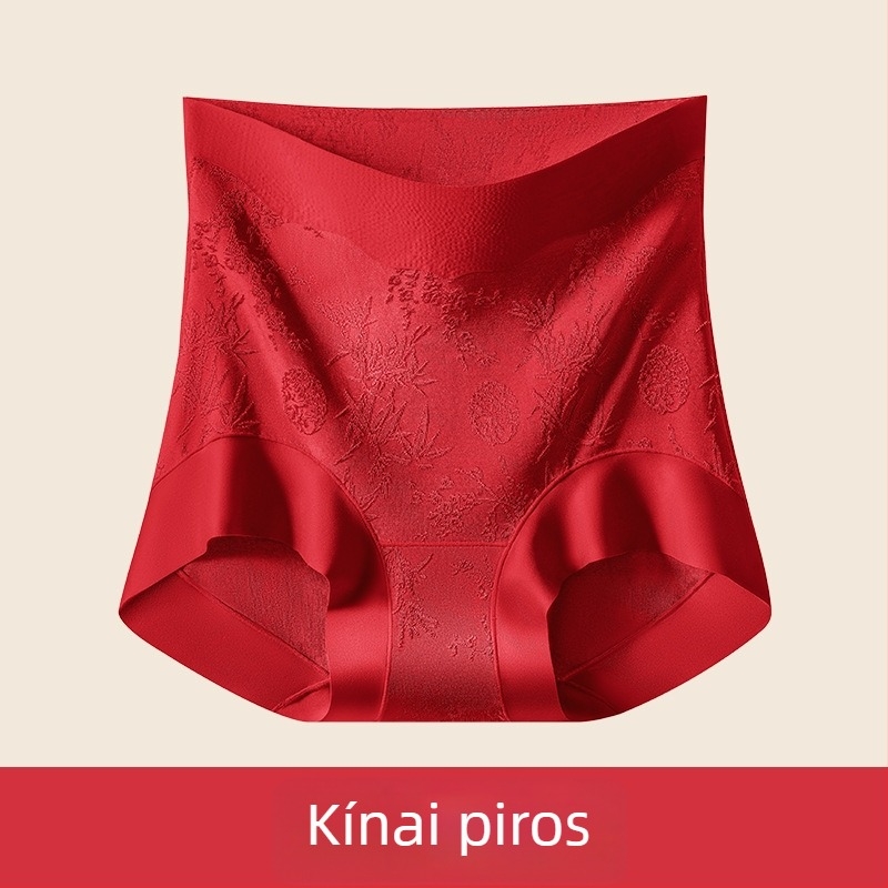 Női magas derekú csipkés fehérnemű antibakteriális ágyékkal, plusz méret, formázó hatás, fenékemelés, haskontroll, fő anyag: nylon
