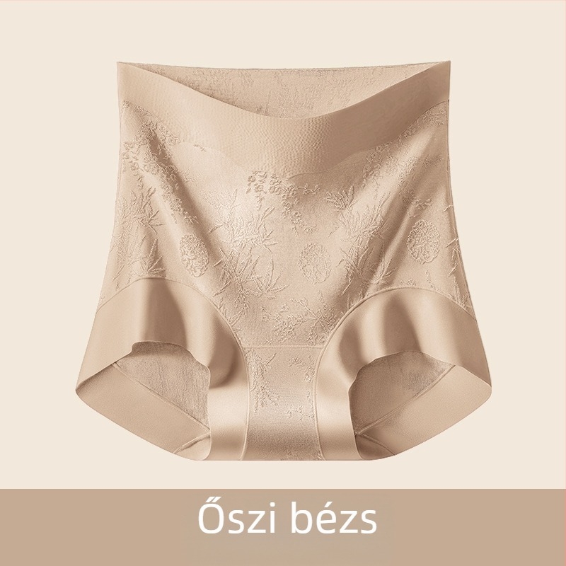 Női magas derekú csipkés fehérnemű antibakteriális ágyékkal, plusz méret, formázó hatás, fenékemelés, haskontroll, fő anyag: nylon