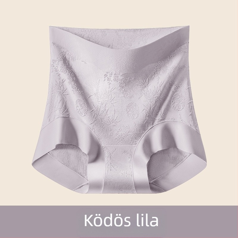 Női magas derekú csipkés fehérnemű antibakteriális ágyékkal, plusz méret, formázó hatás, fenékemelés, haskontroll, fő anyag: nylon