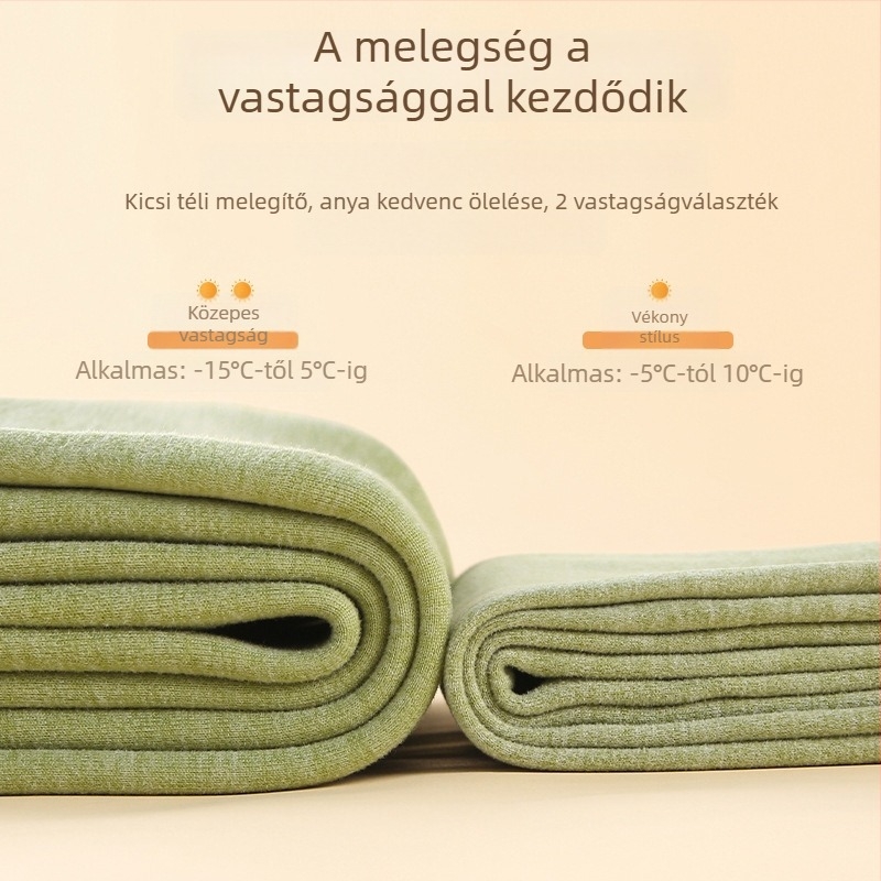 Gyermekeknek készült Mulberry selyem tavaszi–ősz alapnadrág, vékony, magas derekú, elasztikus gyapjú velúr belsővel, meleg fiúknak és lányoknak (specifikációk: fő anyag - Mulberry selyem; anyagnév - gyapjú; fő anyag tartalma - 0.8; derék forma - magas; sze
