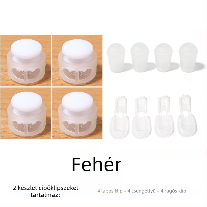 Gyerekeknek szóló no-tie rugós cipőzár (168-as modell), vászoncipőkhöz, márka Jane flute rhyme, tavaszra