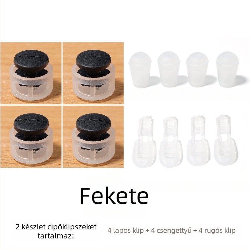 Gyerekeknek szóló no-tie rugós cipőzár (168-as modell), vászoncipőkhöz, márka Jane flute rhyme, tavaszra