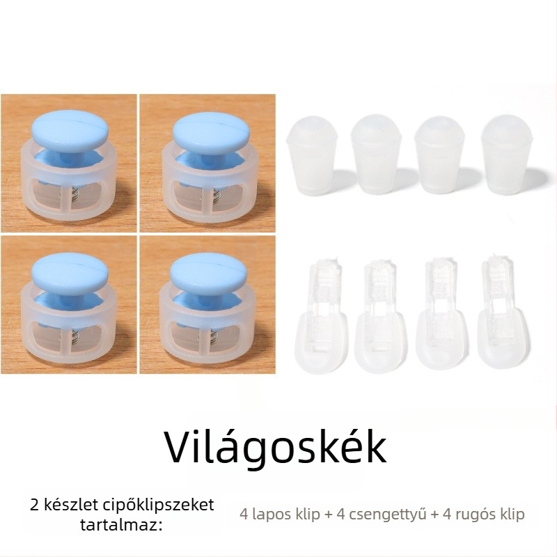 Gyerekeknek szóló no-tie rugós cipőzár (168-as modell), vászoncipőkhöz, márka Jane flute rhyme, tavaszra