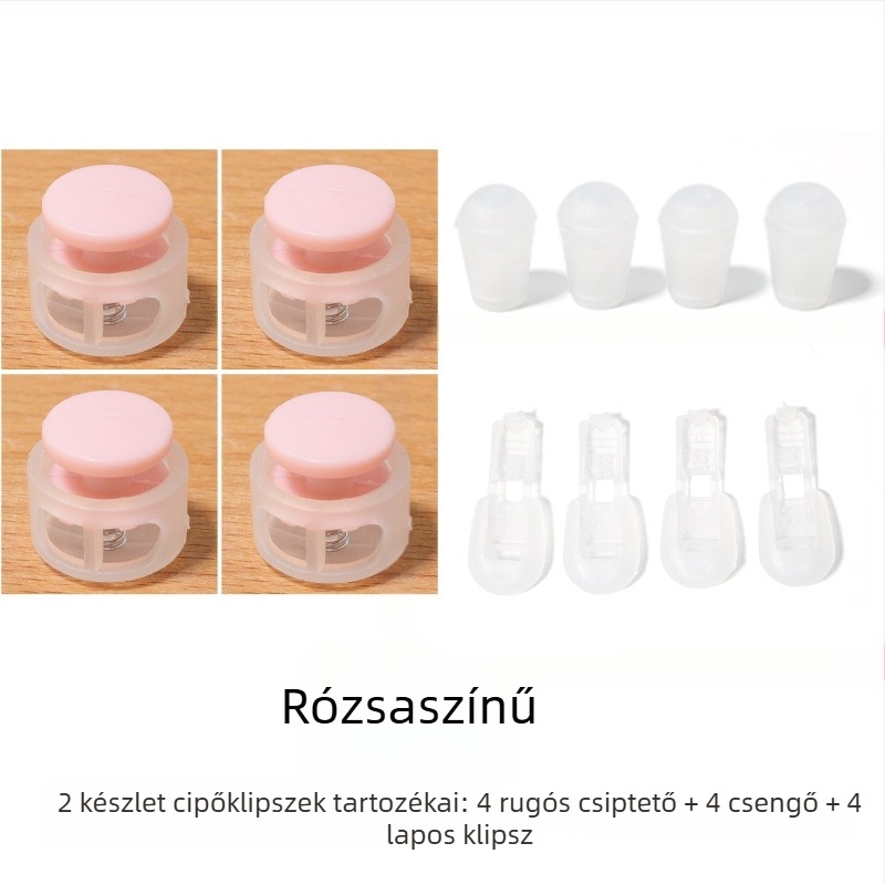 Gyerekeknek szóló no-tie rugós cipőzár (168-as modell), vászoncipőkhöz, márka Jane flute rhyme, tavaszra