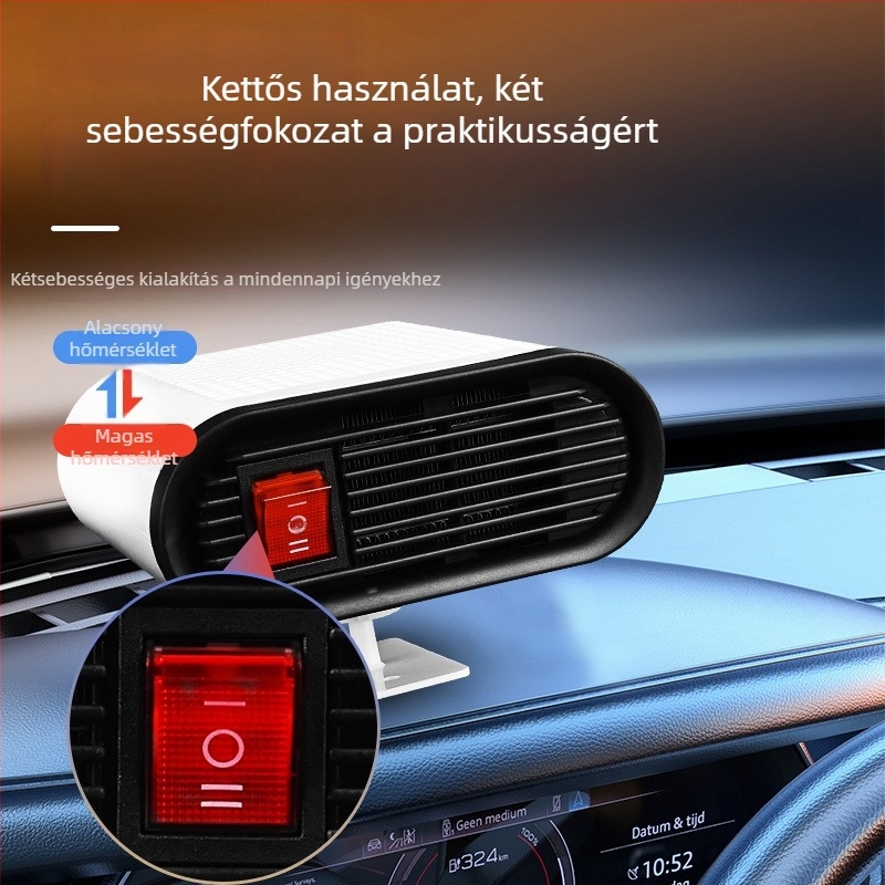 Elektromos jármű fűtőeszköz, defroster és defogger, 480W, kompatibilis a 60V/72V/48V rendszerekkel.