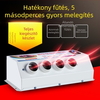 Autófűtő rozsdamentes acélból és réz vezetővel, 600/800/1000/1200 W, különböző modellek