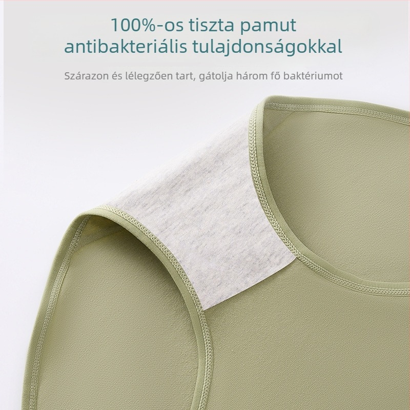 Női magas derekú pamut alsónemű – csípőemelés, antibakteriális, virágos mintás