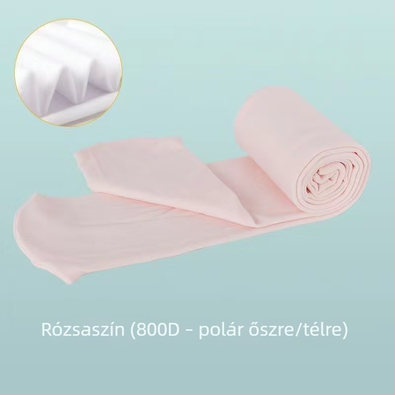 Gyerekeknek szóló tánc harisnya tavasz–ősz, vékony–közepes vastagságú, fehér, gyakorlatra és táncra, 7–12 éveseknek
