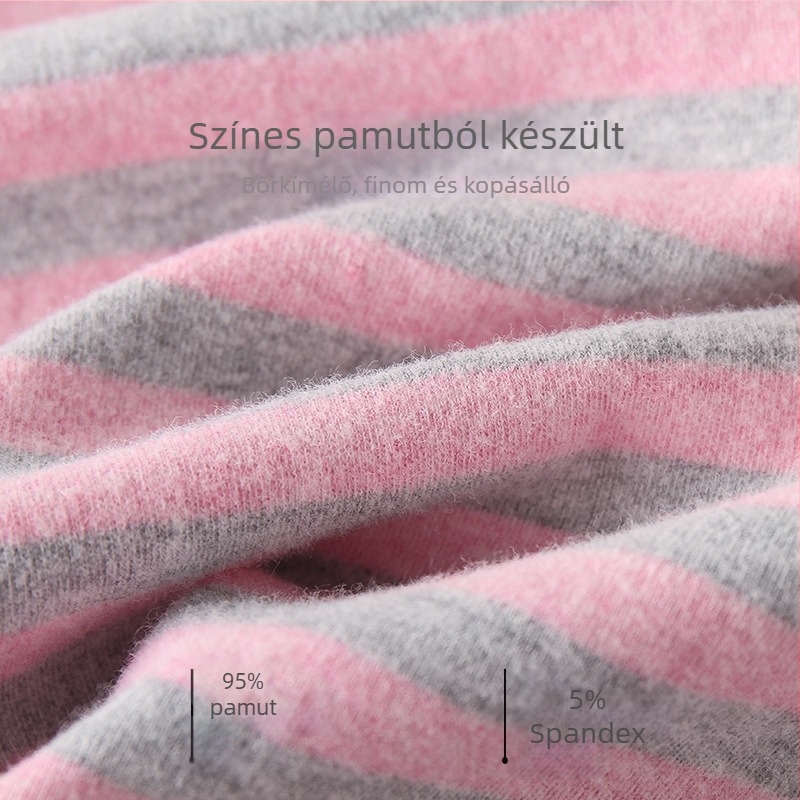 Téli gyerekek termális alsóruha szett – fleece-béléssel, galléros nyakú, uniszex, alapréteg