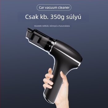 Kábel nélküli porszívó, 20000 Pa szívóerő, 12 V, 100 W, újratölthető