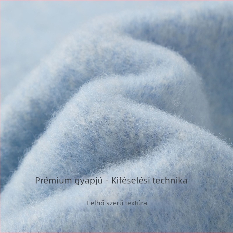 Női gyapjú sál hosszított dizájnnal, warp knitting technikával készült, meleg téli használatra, 81–95% gyapjú