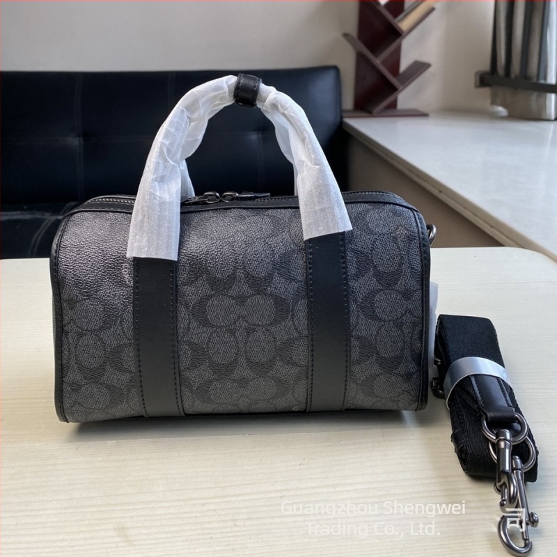 Férfi utazó clutch táska marhabőrből, betűs minta, kompatibilis 8 hüvelykes laptophoz, bélés poliészter-pamut
