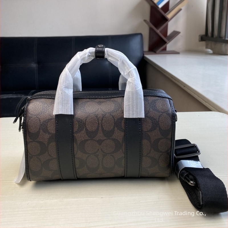 Férfi utazó clutch táska marhabőrből, betűs minta, kompatibilis 8 hüvelykes laptophoz, bélés poliészter-pamut