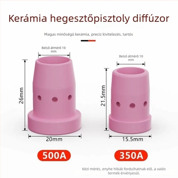 Mai Sheng gázvédett MIG hegesztőpisztoly kerámiás hálós szűrővel 350A/500A