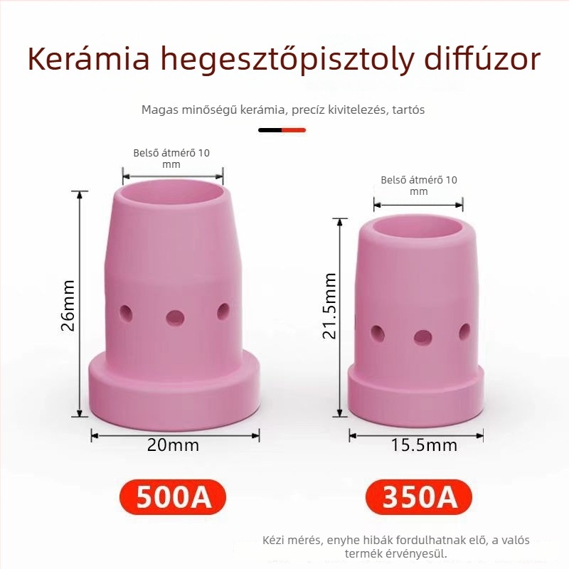 Mai Sheng gázvédett MIG hegesztőpisztoly kerámiás hálós szűrővel 350A/500A
