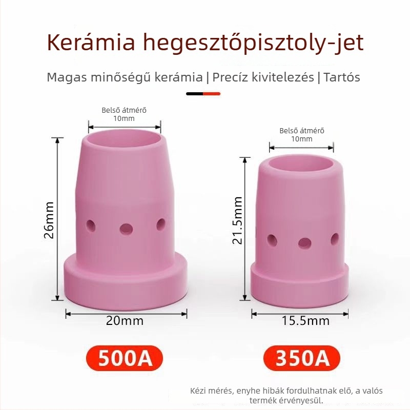 Mai Sheng gázvédett MIG hegesztőpisztoly kerámiás hálós szűrővel 350A/500A