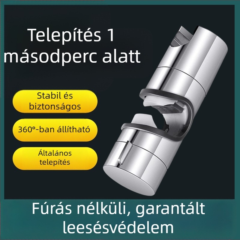 Ji Mu zuhanytartó, ABS anyag, elektrolitikus bevonat, névleges nyomás 5 MP, modern és egyszerű stílus