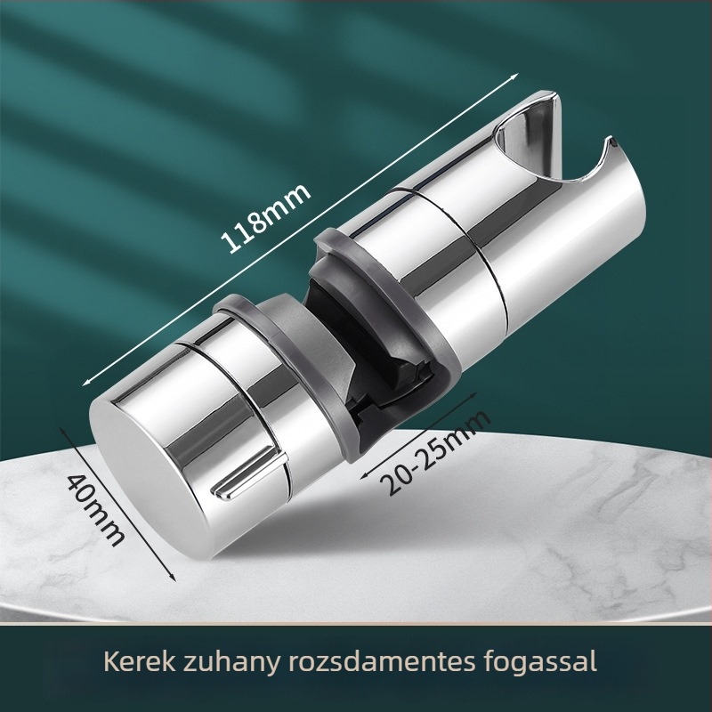 Ji Mu zuhanytartó, ABS anyag, elektrolitikus bevonat, névleges nyomás 5 MP, modern és egyszerű stílus