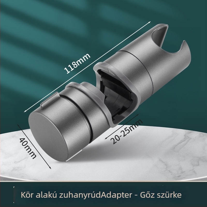 Ji Mu zuhanytartó, ABS anyag, elektrolitikus bevonat, névleges nyomás 5 MP, modern és egyszerű stílus