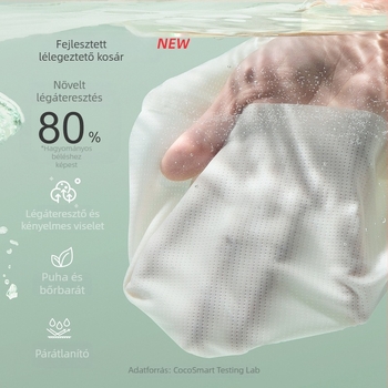 9–13 éveseknek szóló mellény-stílusú fehérnemű, nylon anyag, belső spandex 30–50%, ultra vékony formázott kosár pamut béléssel, állítható vállpántok