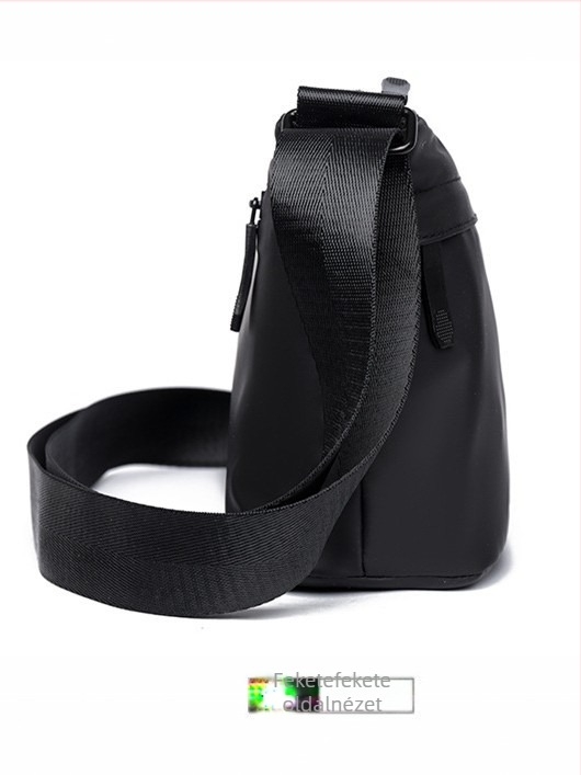 Férfi válltáska – crossbody, PU bőr; belső poliészter bélés; városi egyszerű stílus; Celikoel márka; vízálló, könnyű, kopásálló és bővíthető.