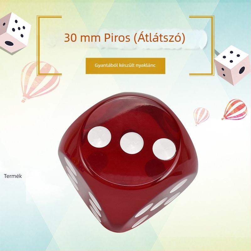 Royal Saint műgyanta dobókocka, 6 oldalú, testreszabható; csomag 1000 darab sakk- és kártyajátékokhoz.