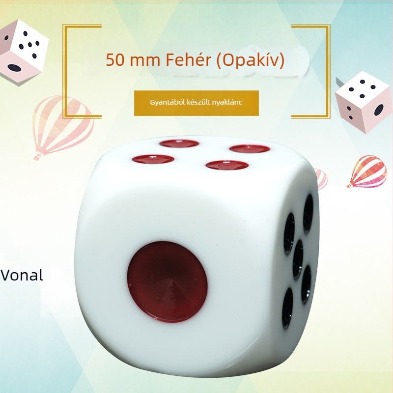 Royal Saint műgyanta dobókocka, 6 oldalú, testreszabható; csomag 1000 darab sakk- és kártyajátékokhoz.