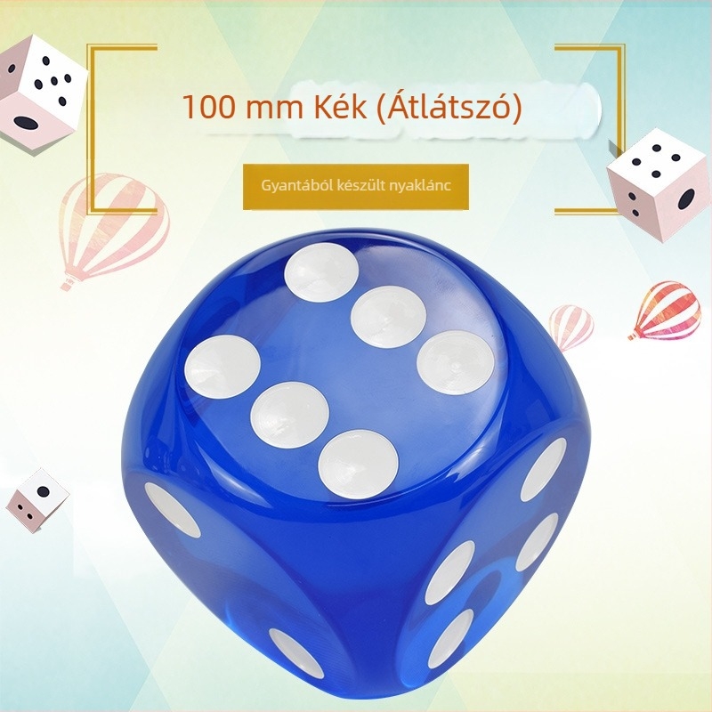 Royal Saint műgyanta dobókocka, 6 oldalú, testreszabható; csomag 1000 darab sakk- és kártyajátékokhoz.