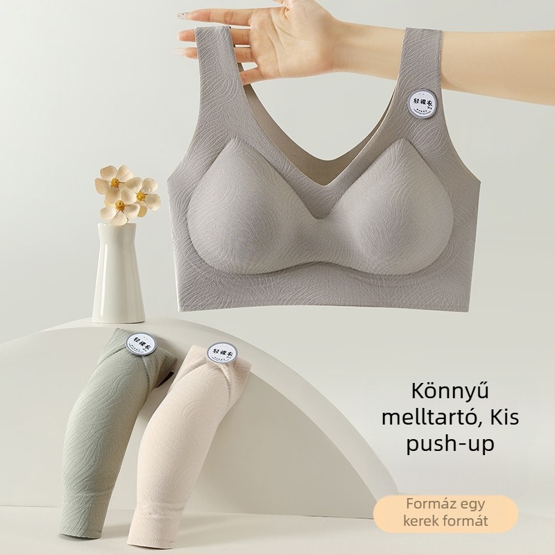 Wrap melltartó / csőtop — nyom nélkül, légáteresztő hátsó rész, hátsó formázó támogatás; kosár 1/4, vékony formázó kosár, nylon anyag (50–70% összetétel)