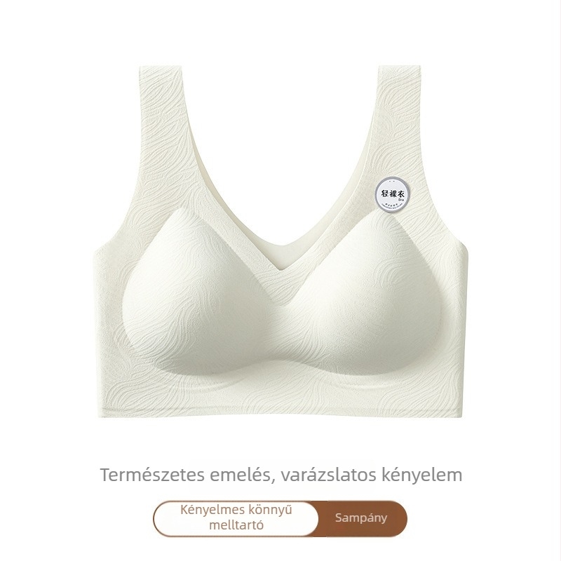 Wrap melltartó / csőtop — nyom nélkül, légáteresztő hátsó rész, hátsó formázó támogatás; kosár 1/4, vékony formázó kosár, nylon anyag (50–70% összetétel)