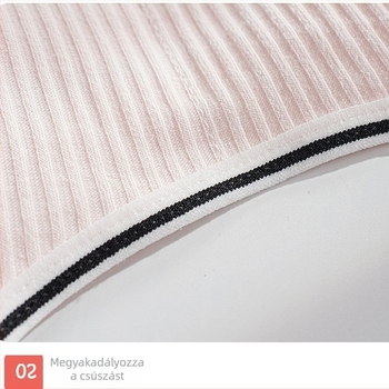 Pamutból készült vezeték nélküli melltartó tiniknek, top-vest stílus, ultra vékony formázott kosár, teljes kosár