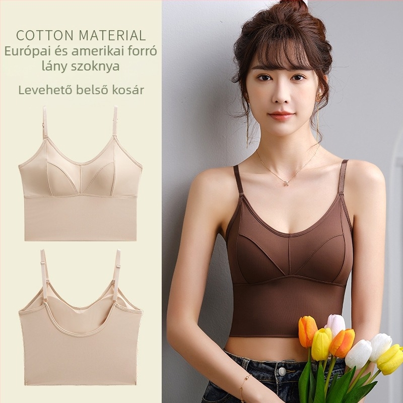 Ice Silk Nylon melltartó — 3/4 kosár, vezeték nélküli, varrás nélküli, lélegző