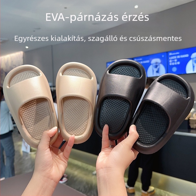 Gyerek EVA flip-flopok beltéri és kültéri használatra – uniszex, csúszásmentes, kopásálló, EVA felsőrész és talp, 1–16 éveseknek