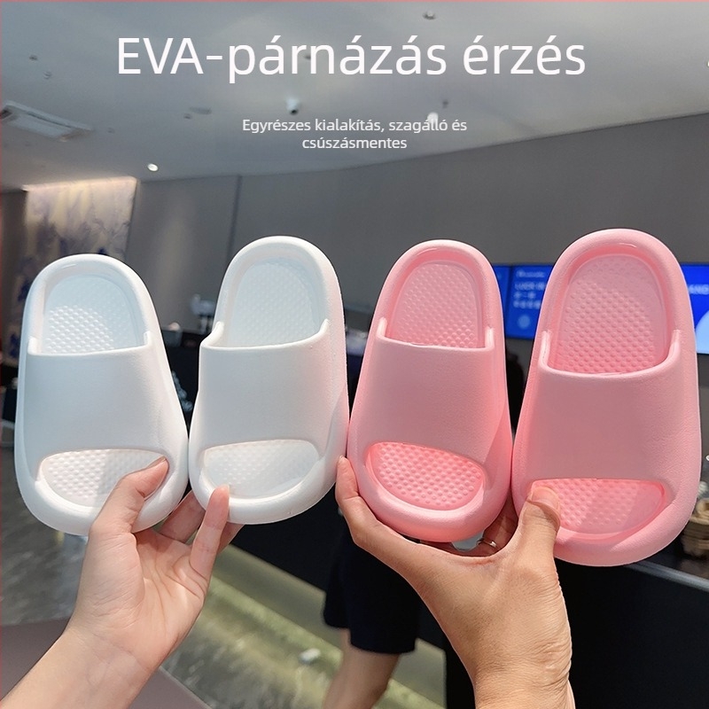 Gyerek EVA flip-flopok beltéri és kültéri használatra – uniszex, csúszásmentes, kopásálló, EVA felsőrész és talp, 1–16 éveseknek
